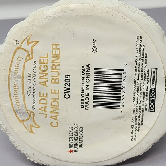 Angel &‎ Child Figurine Jade Angel Candle Holder Dept 56 Child With Wheelbarrow - Picture 7 of 13